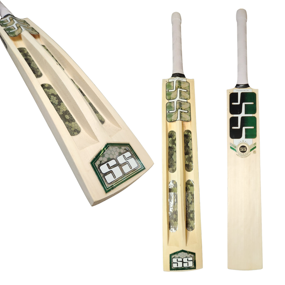 SS - Soft Pro Kashmir Willow Hard Tennis Tape Ball Bat