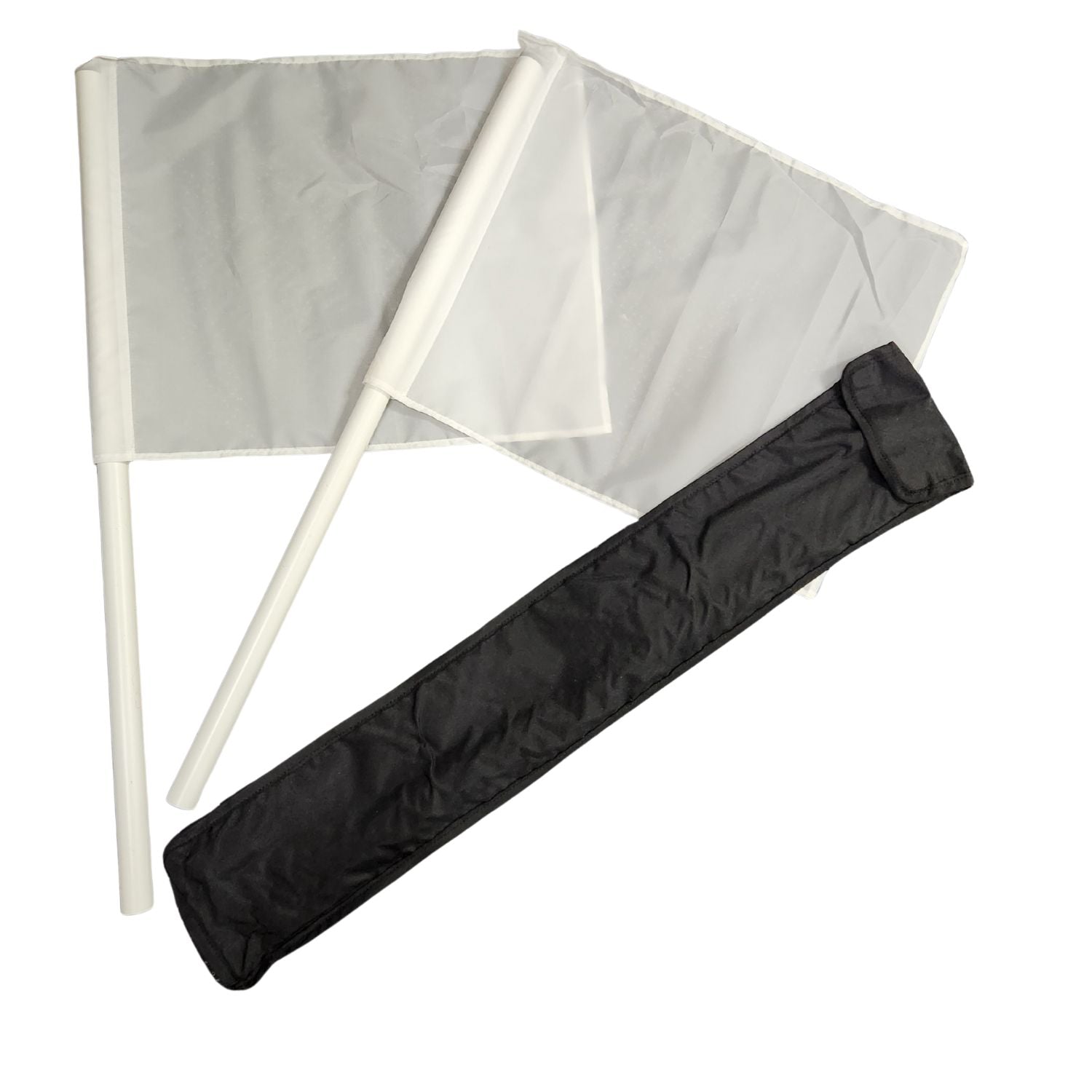 Goal Umpiring Flags with carry bag