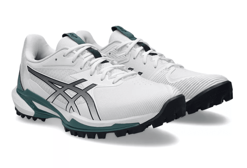Asics Field Speed Cricket Shoes White/Midnight - The Cricket & Football Warehouse