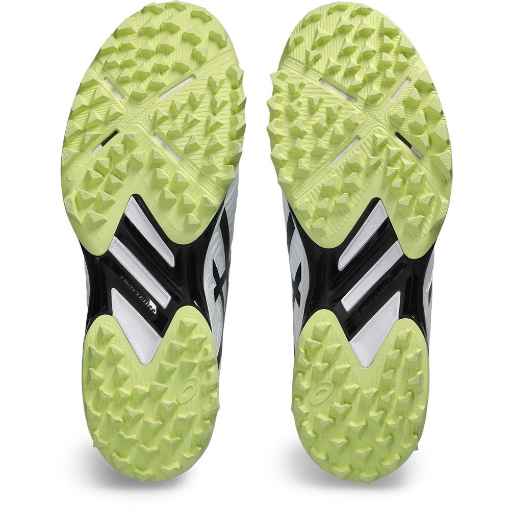 Asics Field Speed Rubbers White/Yellow - The Cricket Warehouse