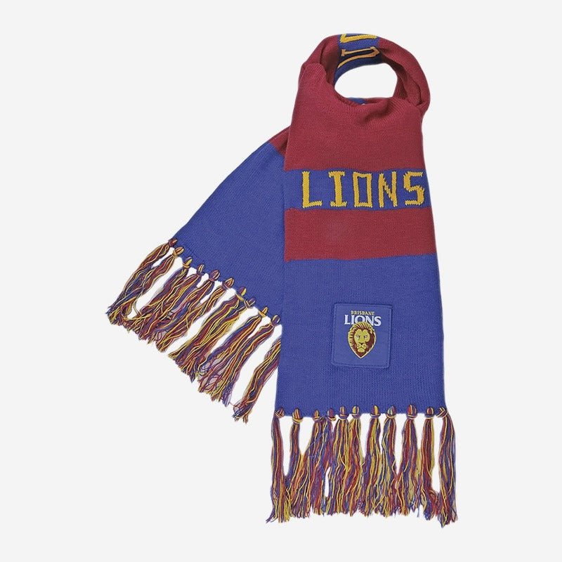 Brisbane Lions - Scarf - The Cricket Warehouse