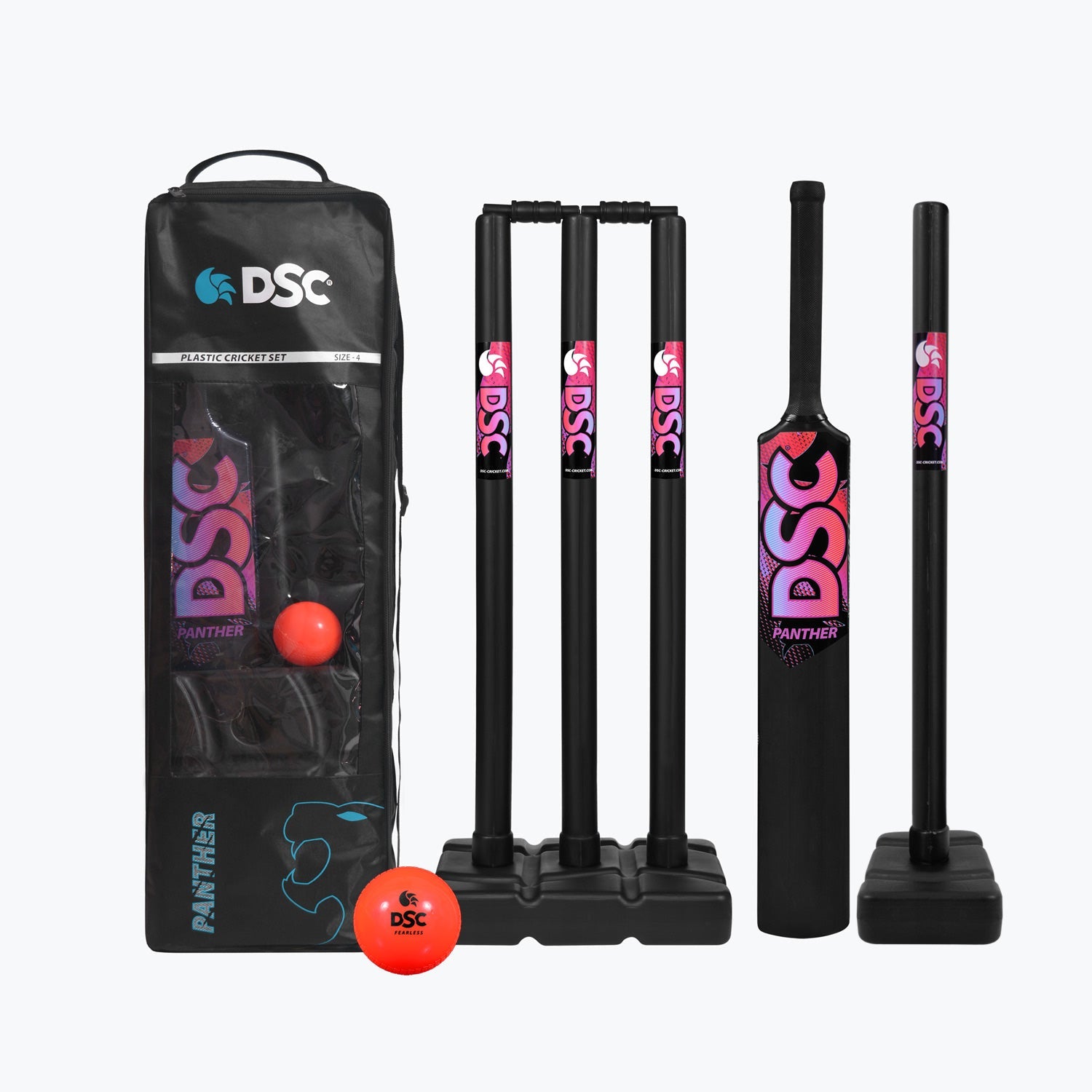 DSC Panther Plastic Cricket Set - The Cricket Warehouse