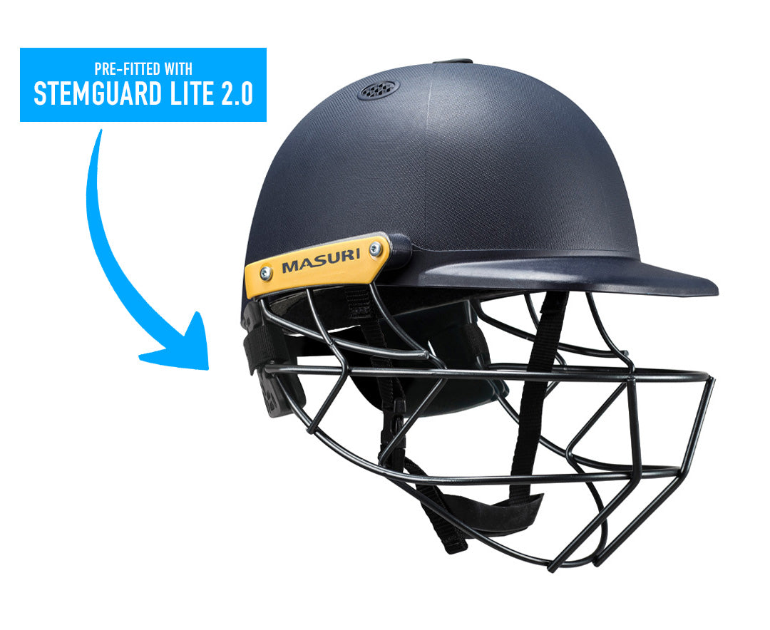 Masuri C-Line Senior Cricket Helmet with Neck Guard