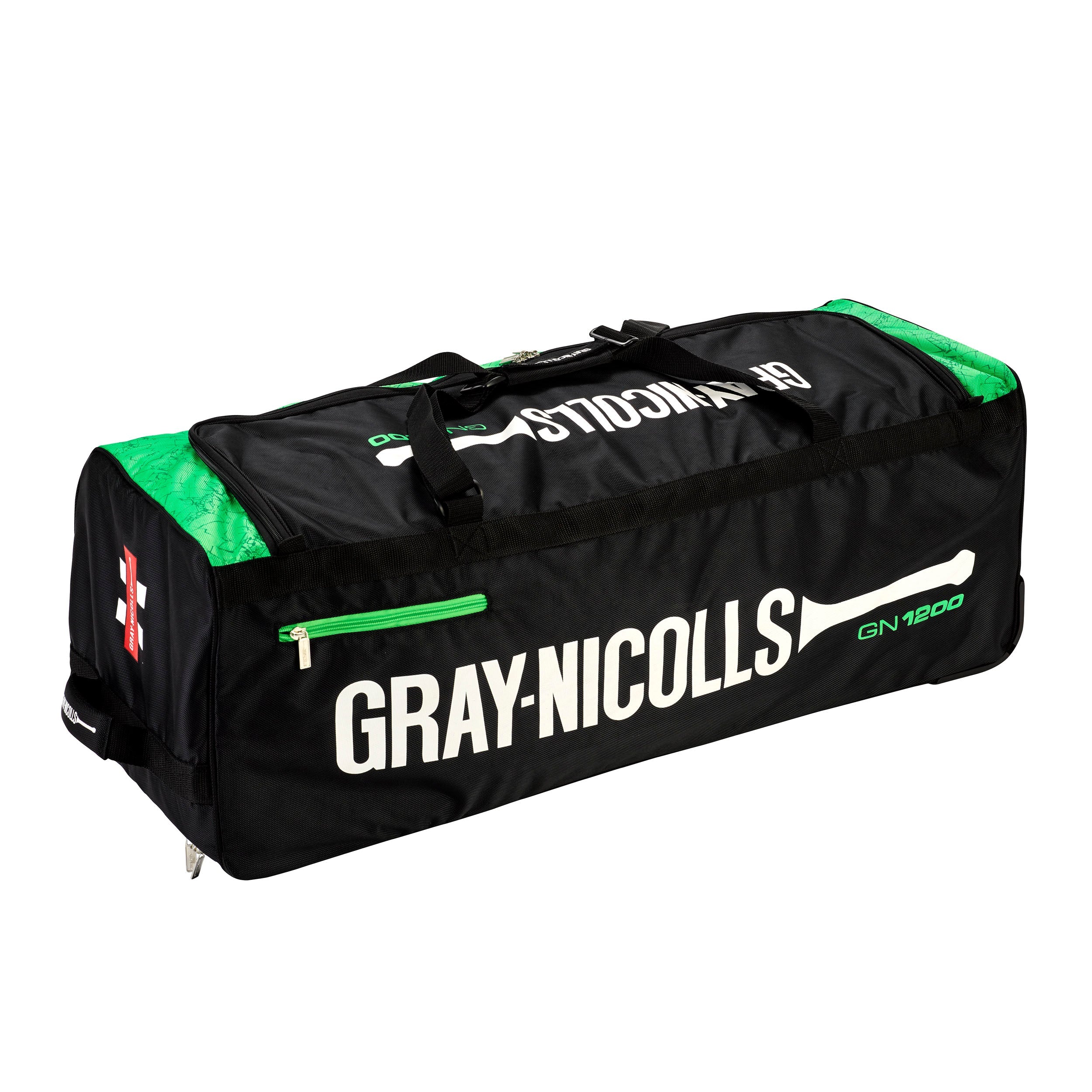 Gray - Nicolls 1200 Cricket Wheel Bag - The Cricket & Football Warehouse