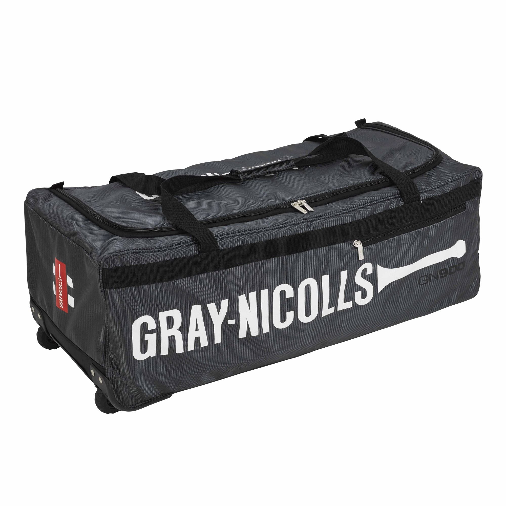 Gray Nicolls GN 900 Cricket Wheel Bag Grey/Silver - The Cricket Warehouse