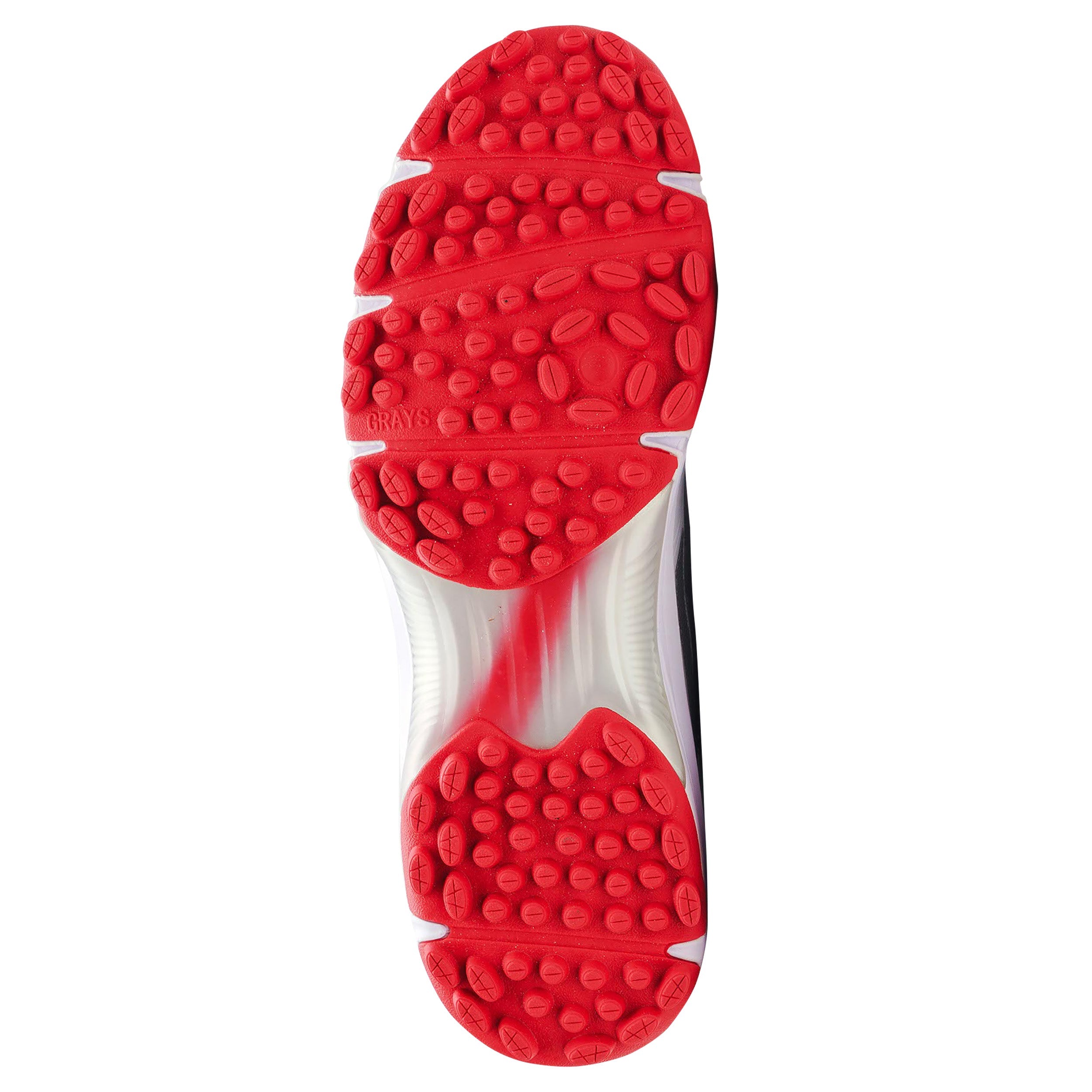 Gray - Nicolls Velocity 5.0 Rubber Sole Shoes - Junior & Senior - The Cricket & Football Warehouse