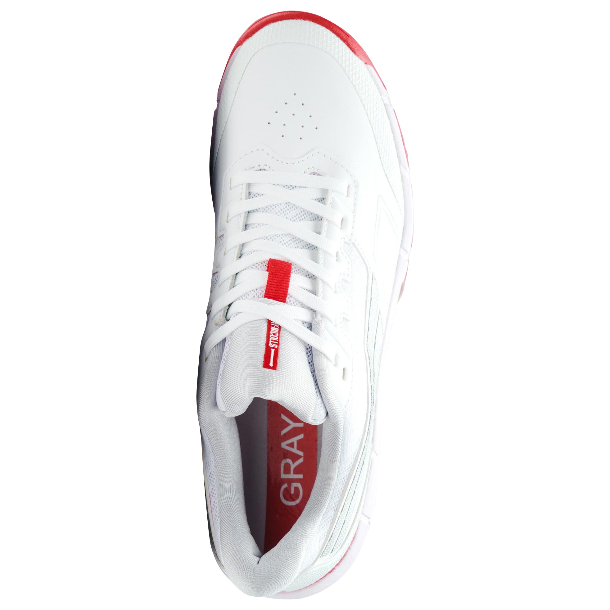 Gray - Nicolls Velocity 5.0 Rubber Sole Shoes - Junior & Senior - The Cricket & Football Warehouse
