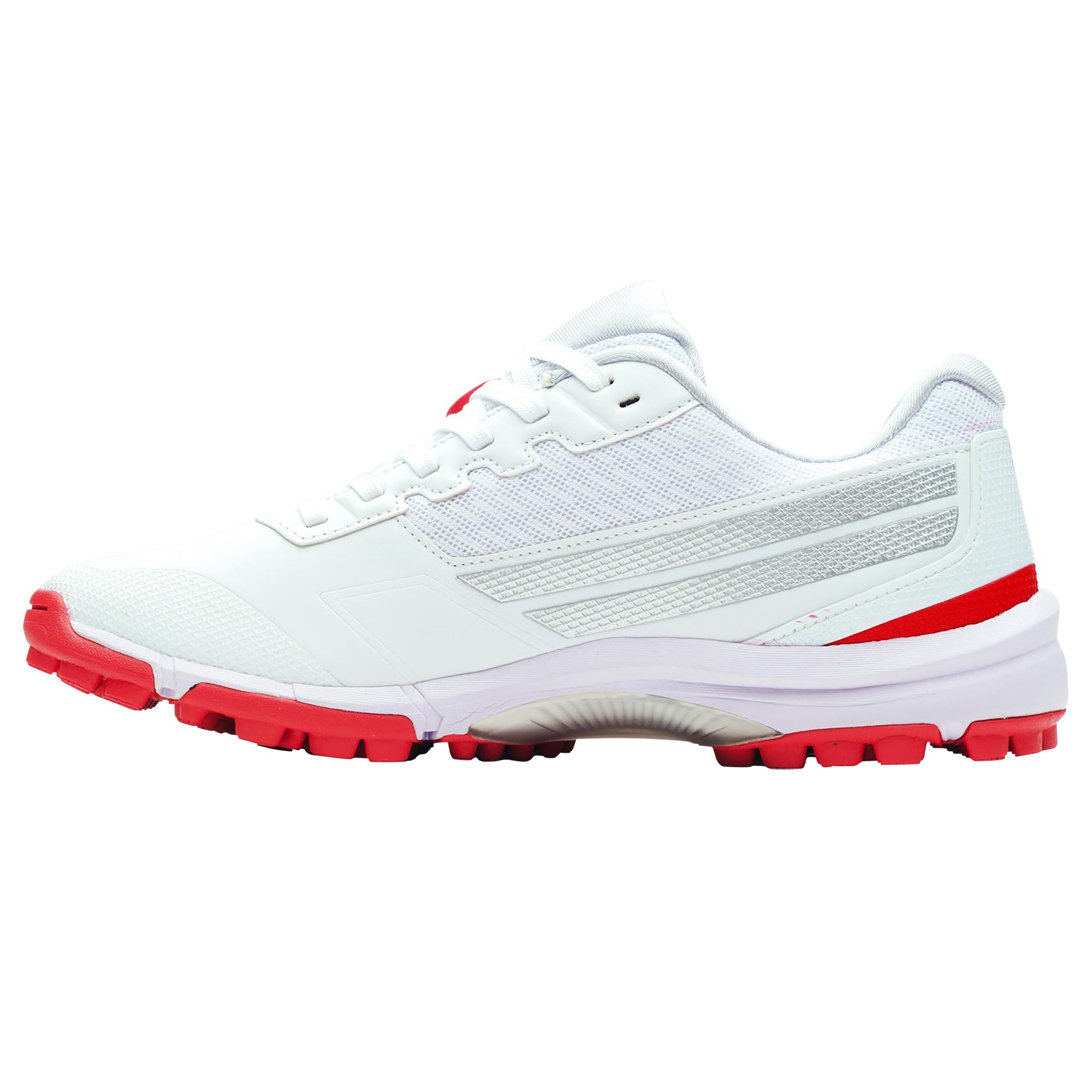 Gray - Nicolls Velocity 5.0 Rubber Sole Shoes - Junior & Senior - The Cricket & Football Warehouse