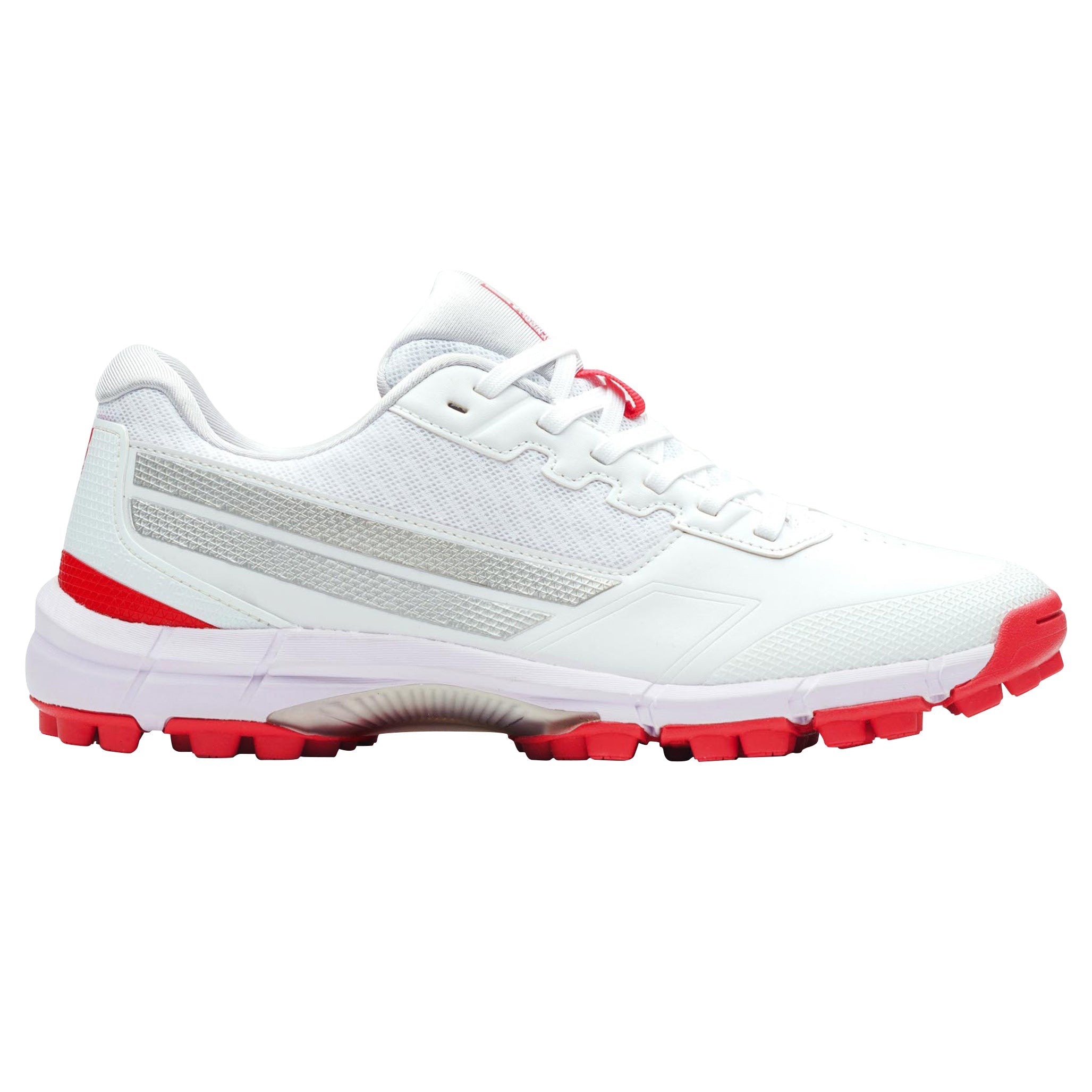 Gray - Nicolls Velocity 5.0 Rubber Sole Shoes - Junior & Senior - The Cricket & Football Warehouse