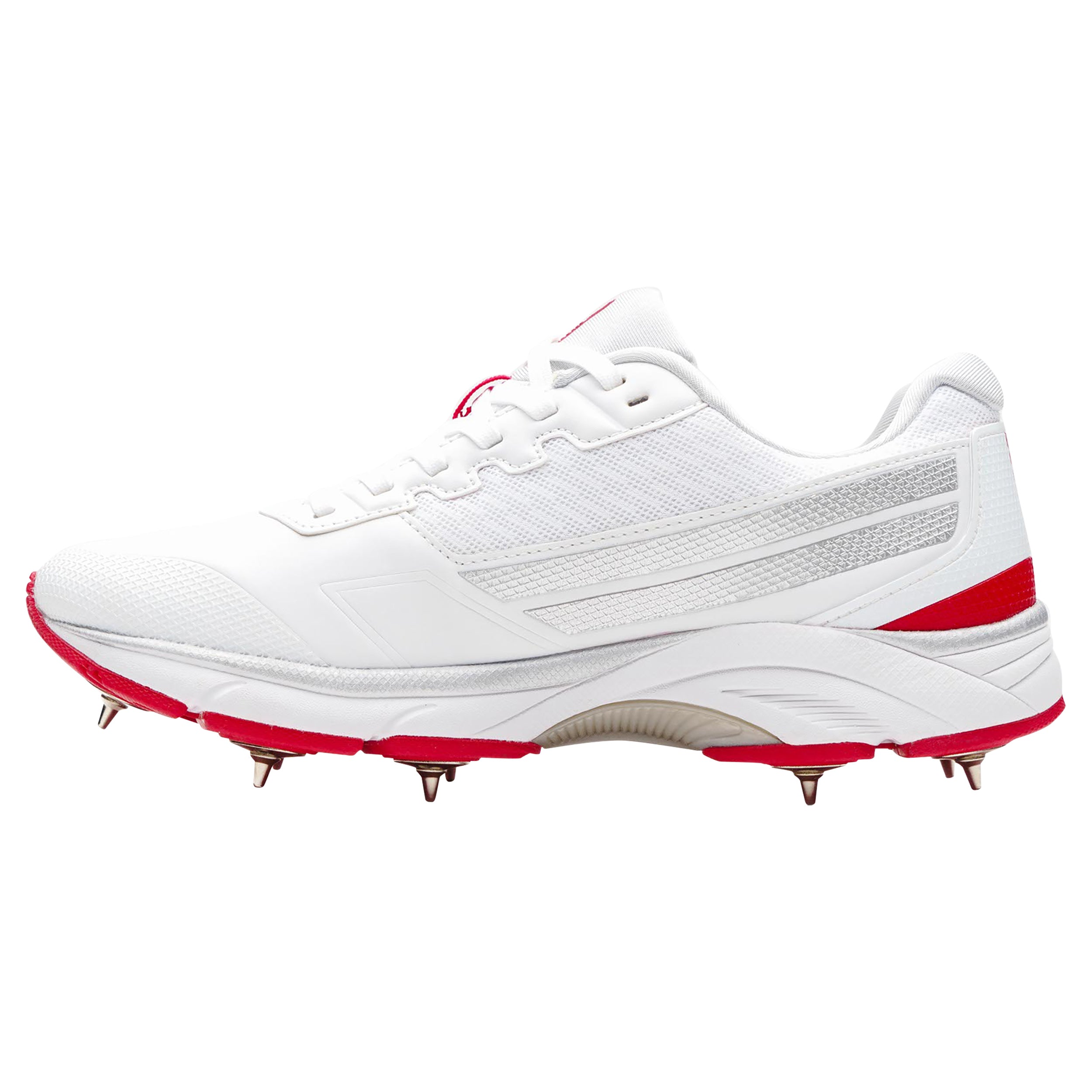 Gray - Nicolls Velocity 5.0 Spike Shoes - Junior & Senior - The Cricket & Football Warehouse