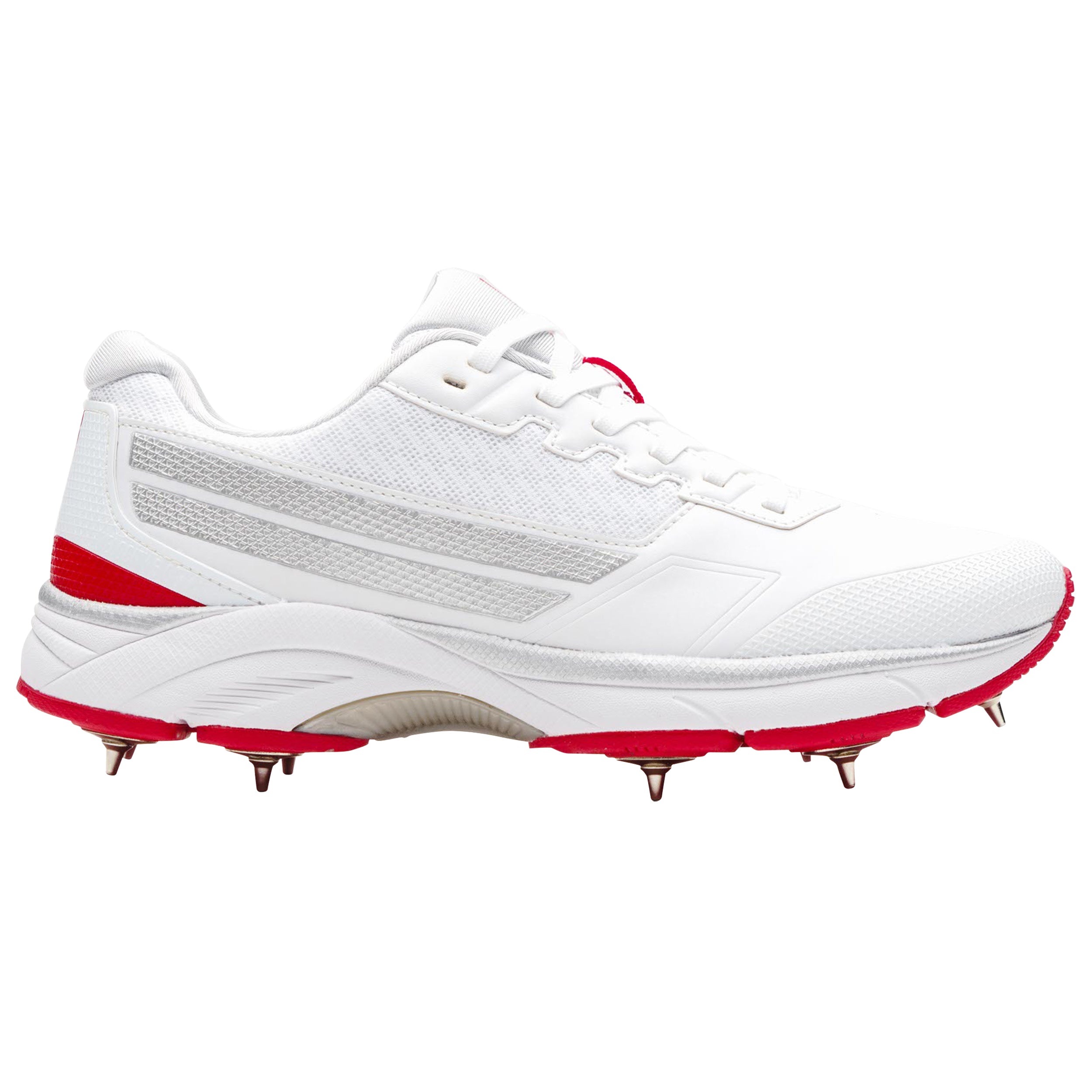 Gray - Nicolls Velocity 5.0 Spike Shoes - Junior & Senior - The Cricket & Football Warehouse