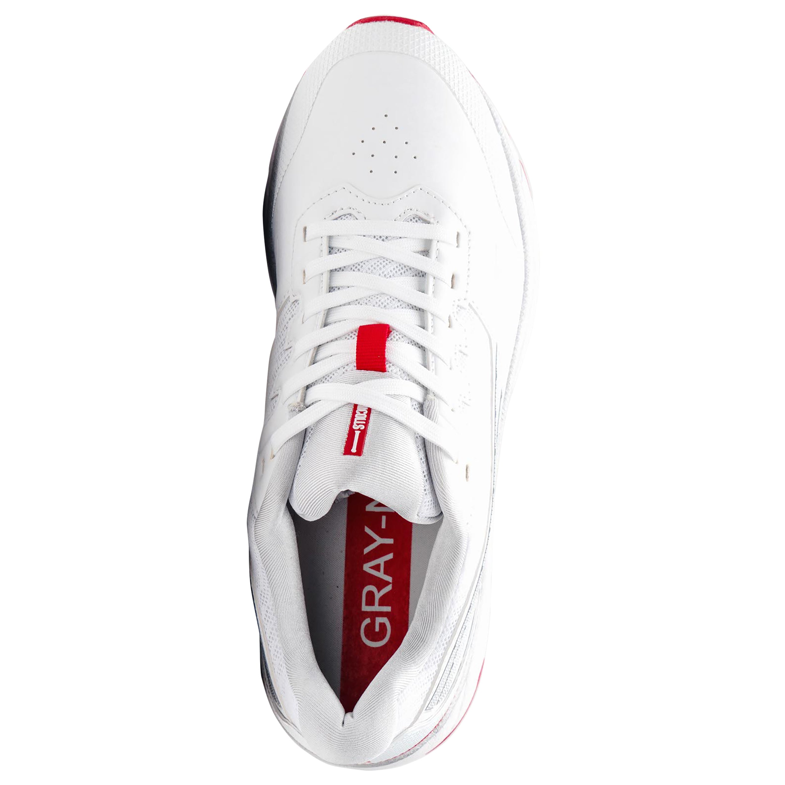 Gray - Nicolls Velocity 5.0 Spike Shoes - Junior & Senior - The Cricket & Football Warehouse