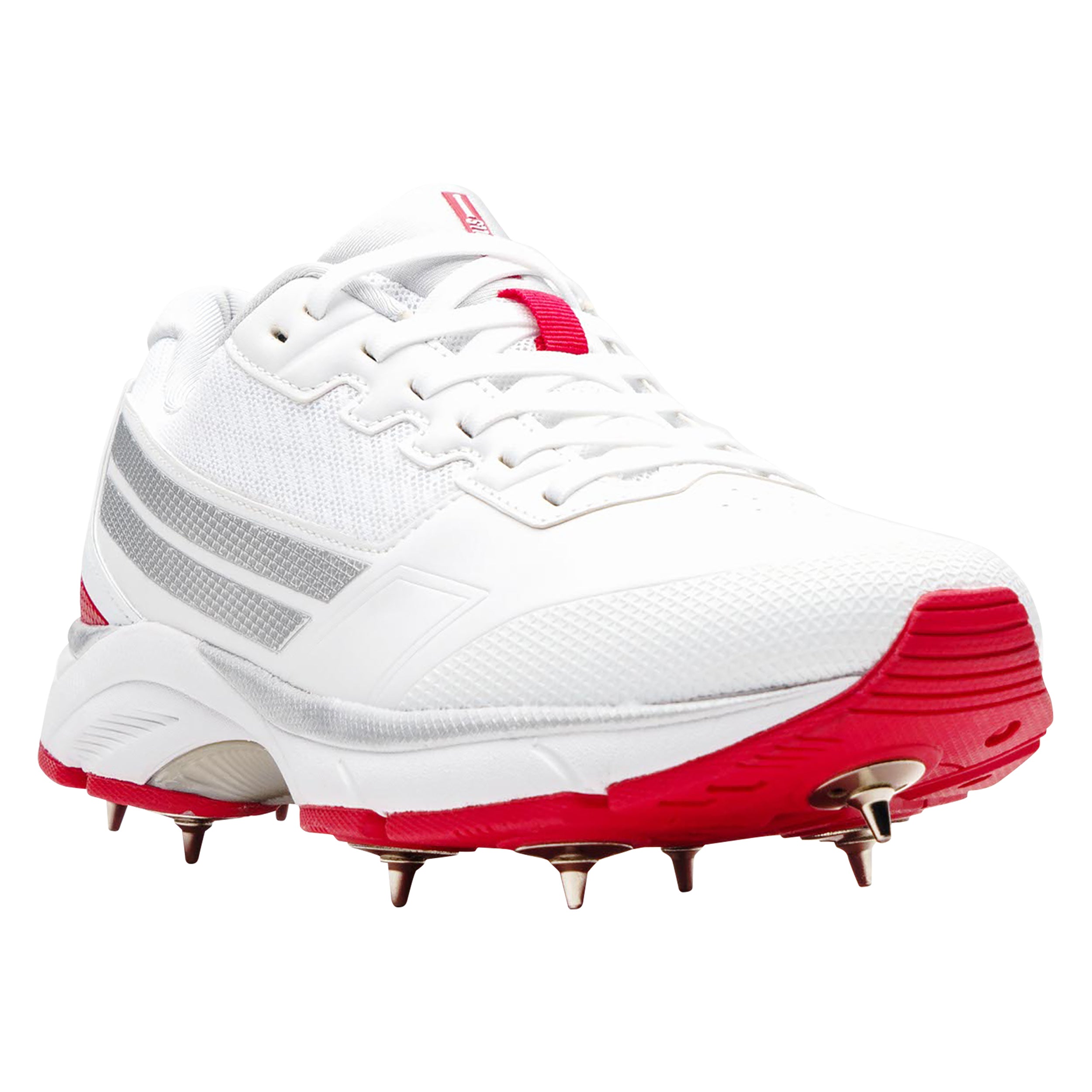 Gray - Nicolls Velocity 5.0 Spike Shoes - Junior & Senior - The Cricket & Football Warehouse