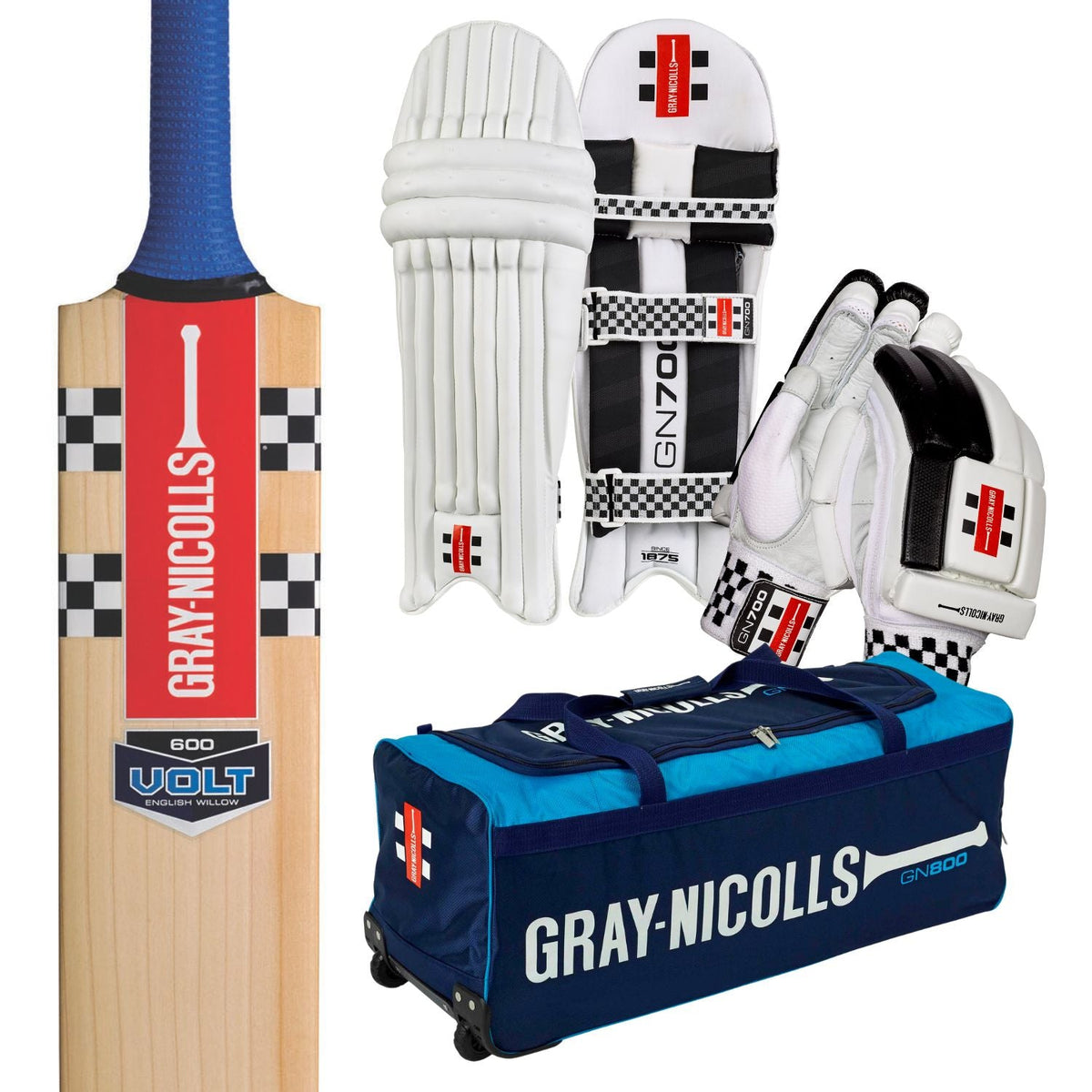 Gray-Nicolls Volt 600 Cricket Package Deal – Senior - The Cricket & Football Warehouse