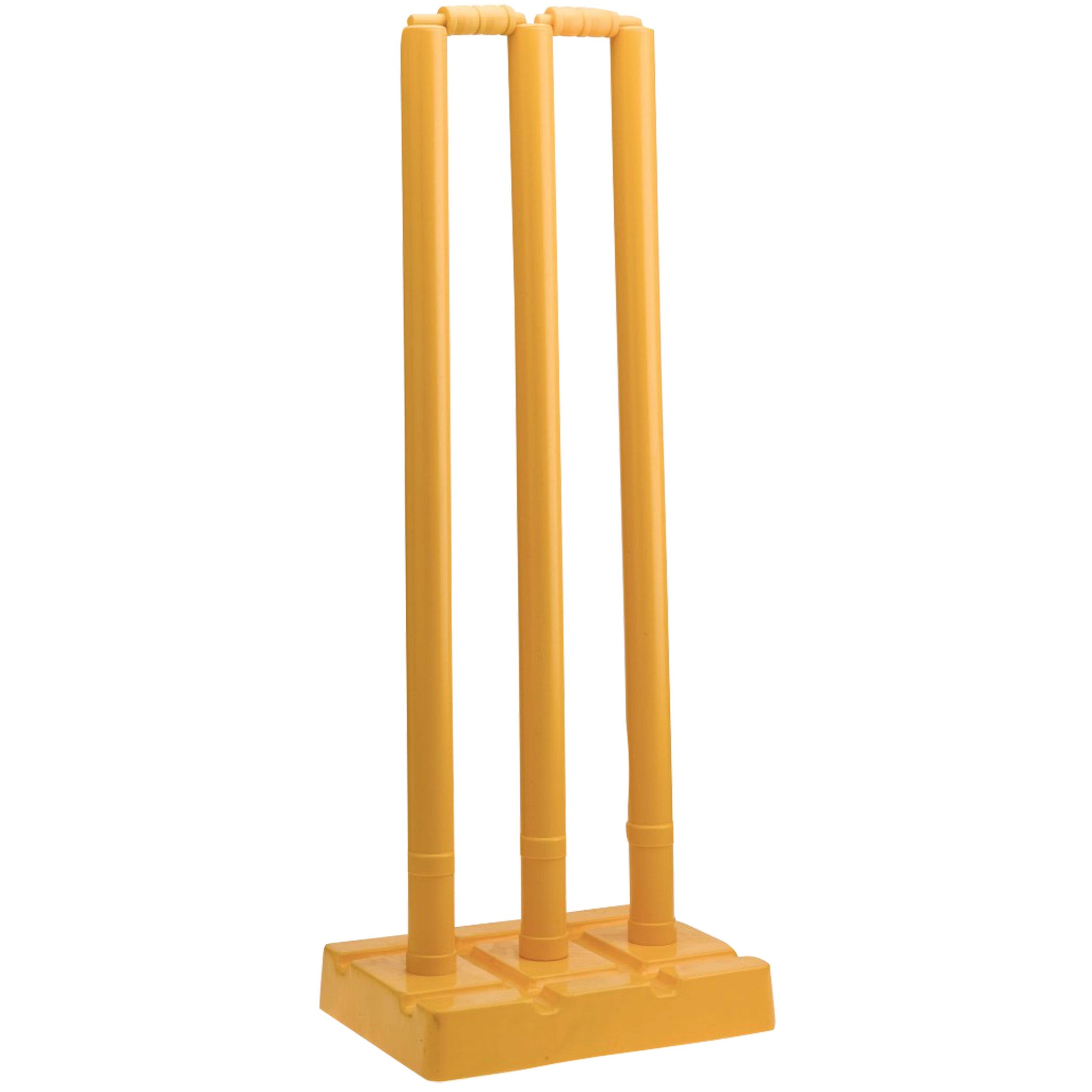 Gray Nicolls Yellow Plastic Cricket Stump Set - The Cricket Warehouse