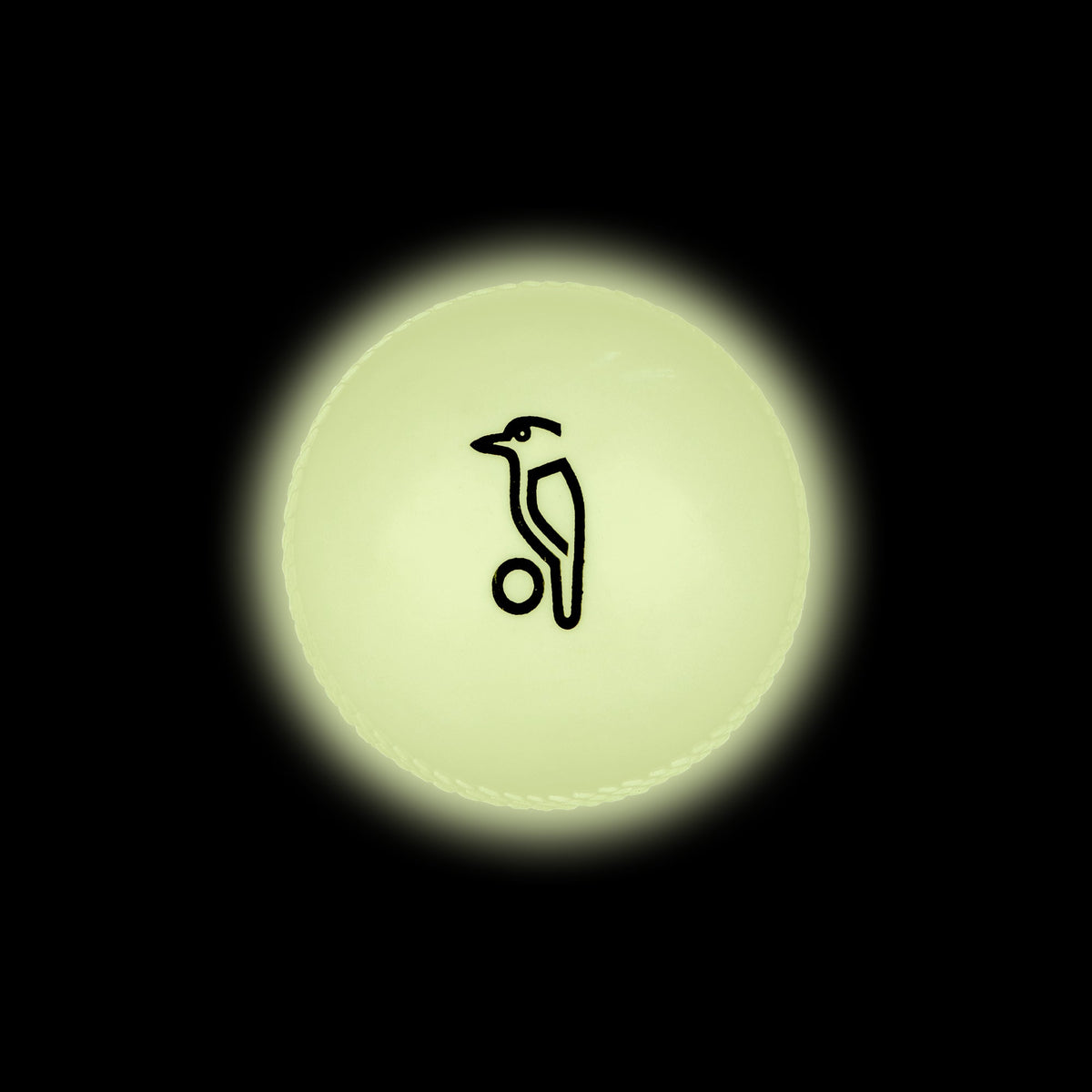Kookaburra Glow In The Dark Rubber Cricket Ball - The Cricket & Football Warehouse