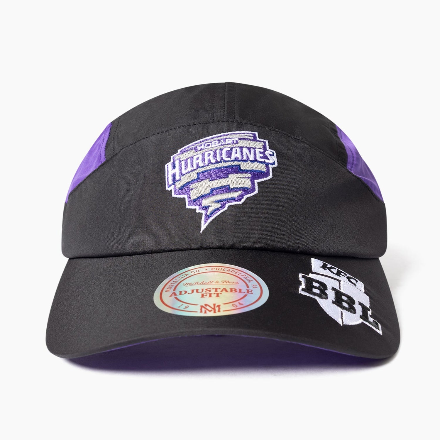 Mitchell & Ness Hobart Hurricanes Contrast Panel Supporter Cap - The Cricket & Football Warehouse