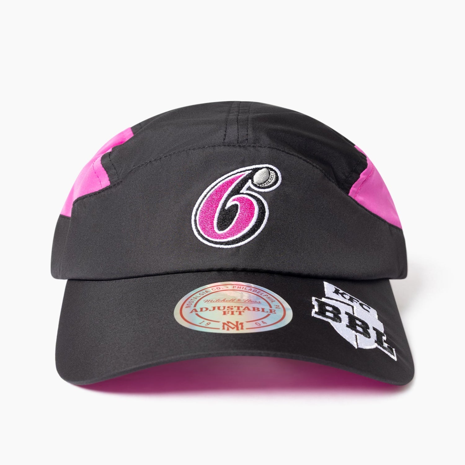 Mitchell & Ness Sydney Sixers Contrast Panel Supporter Cap - The Cricket & Football Warehouse