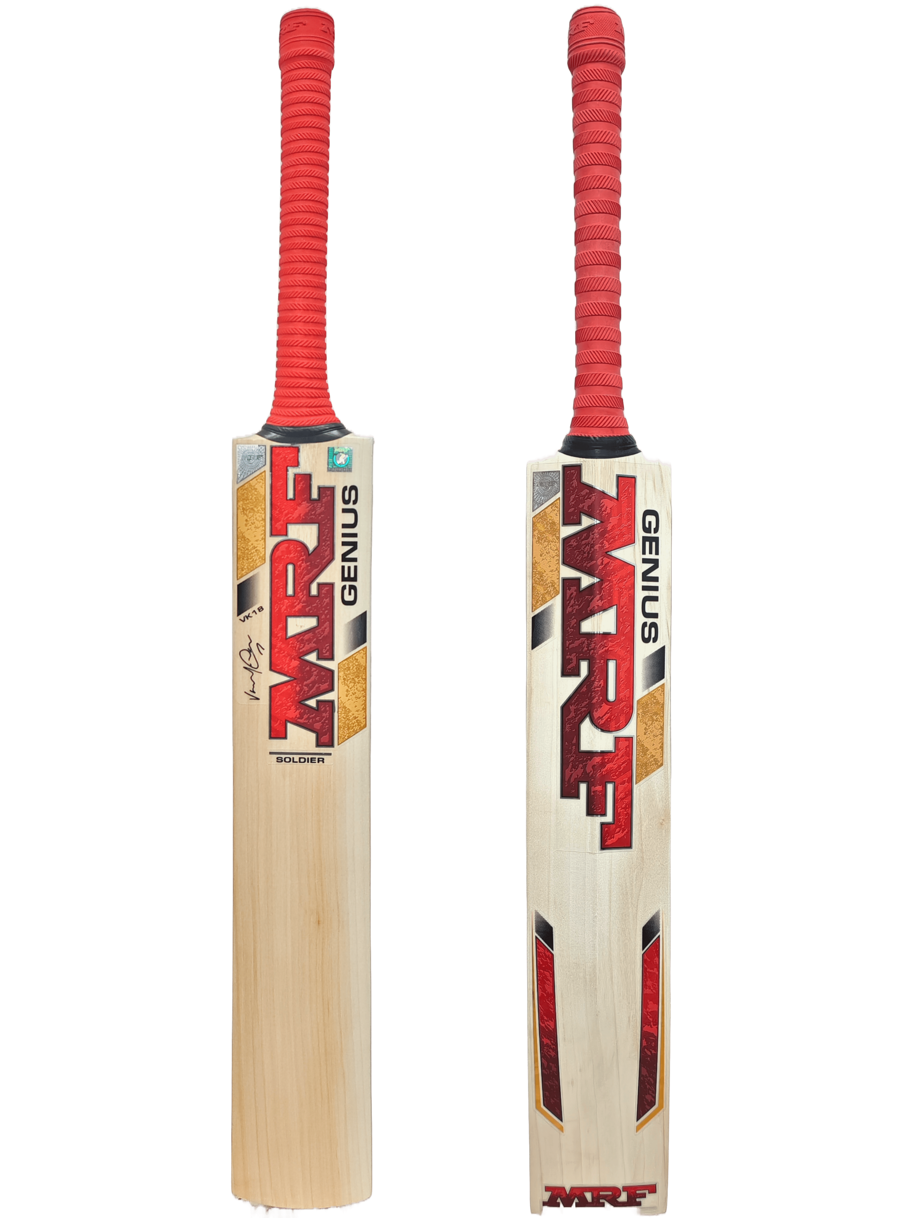 MRF Genius Soldier Senior Cricket Bat - The Cricket & Football Warehouse