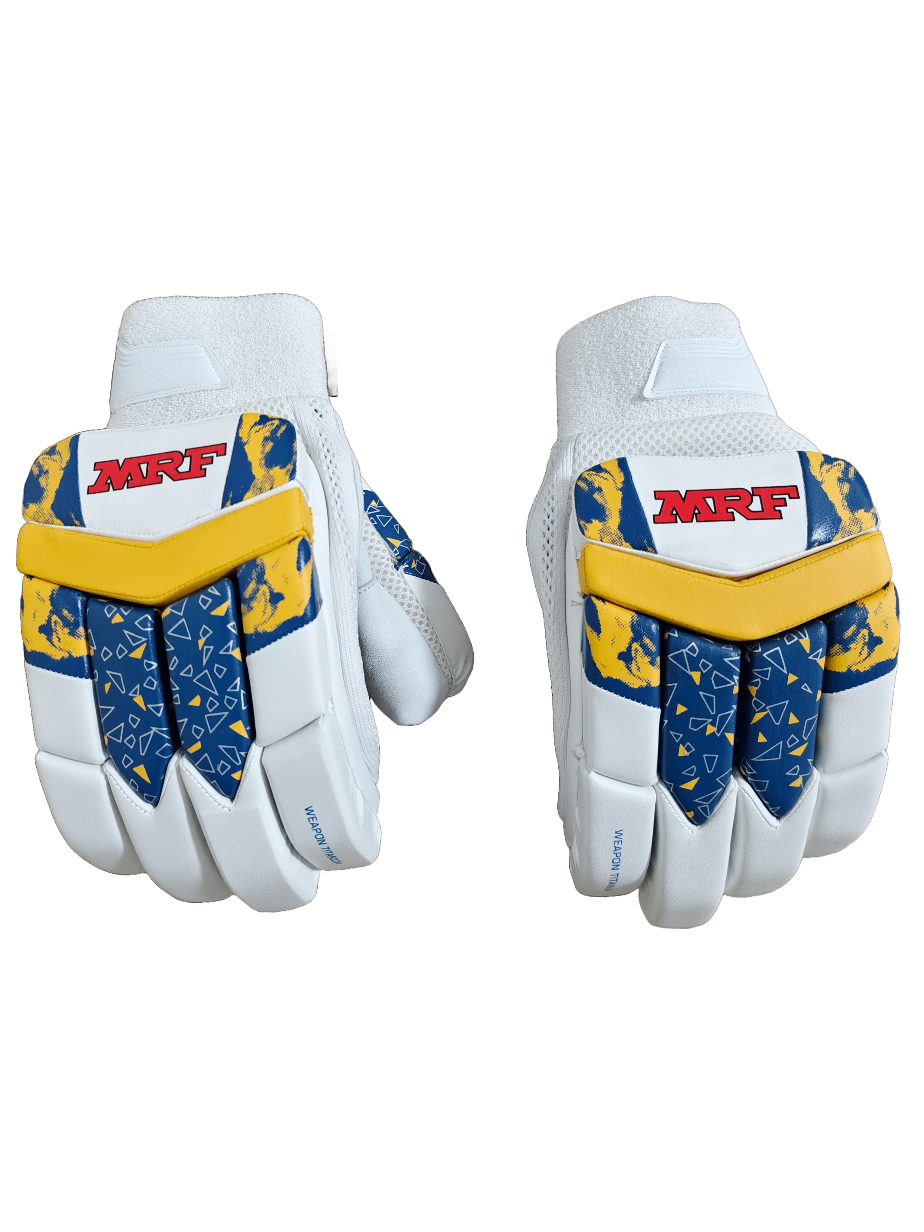 MRF Weapon Titanium Batting Gloves - The Cricket & Football Warehouse