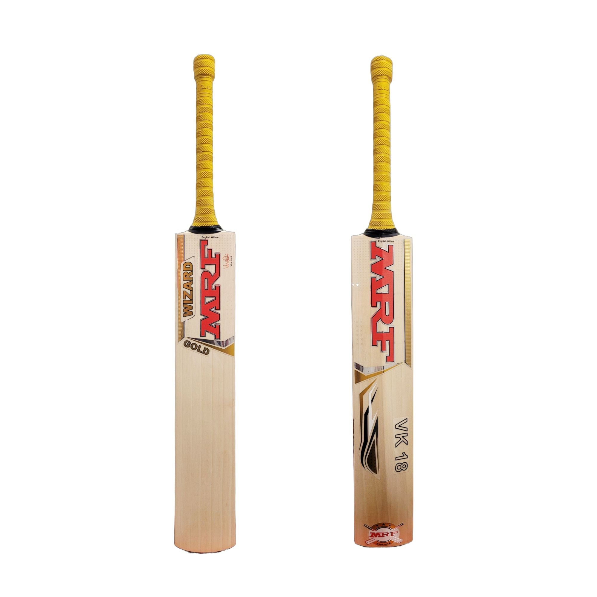 MRF Wizard Gold Junior Bat - The Cricket Warehouse