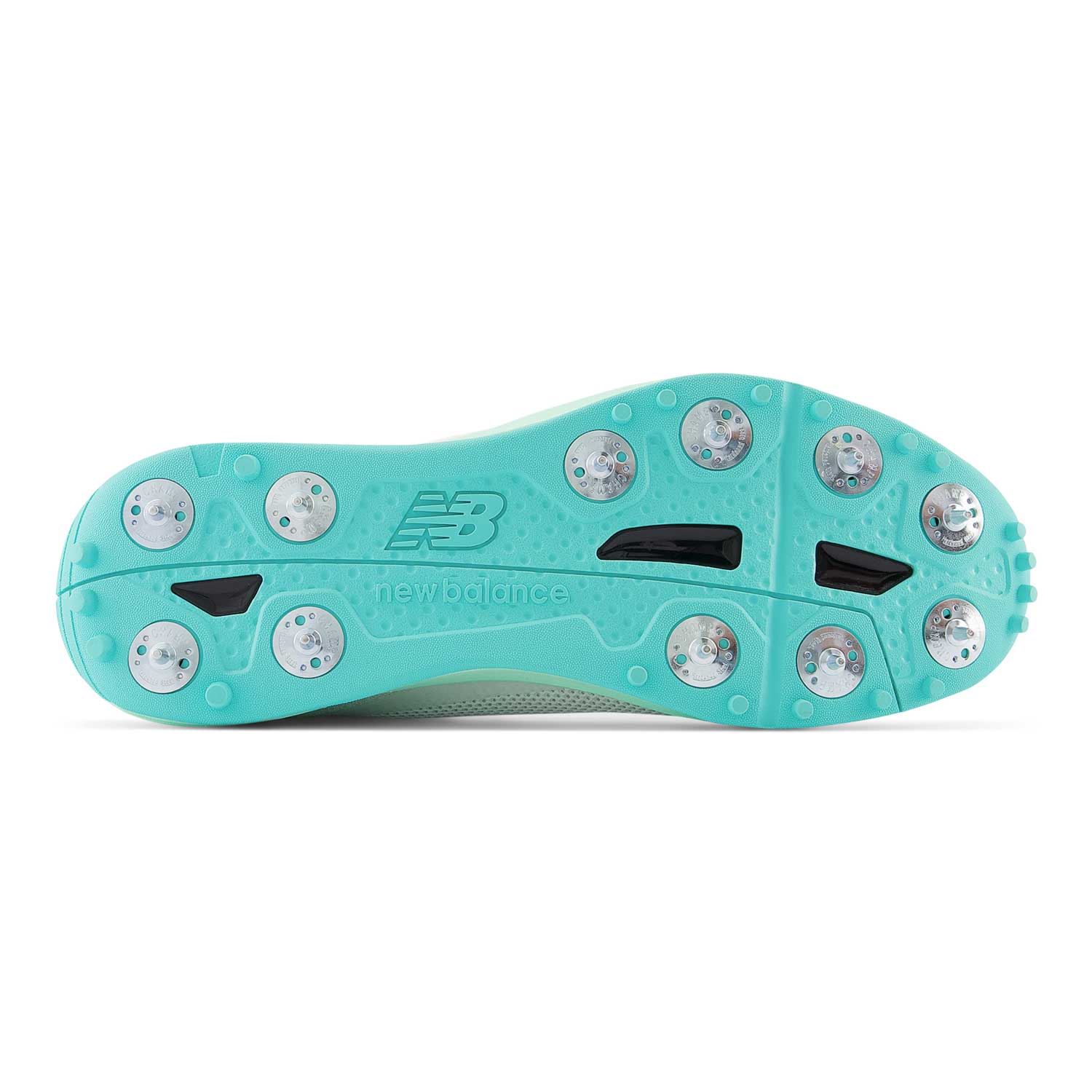 New Balance CK10 Cricket Spikes White/Blue - The Cricket Warehouse