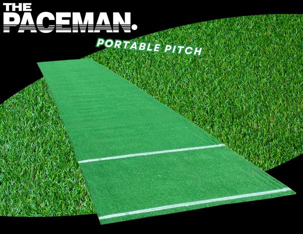 Paceman - Hard Surface Pitch 11 Metres 1/2 Pitch - The Cricket & Football Warehouse