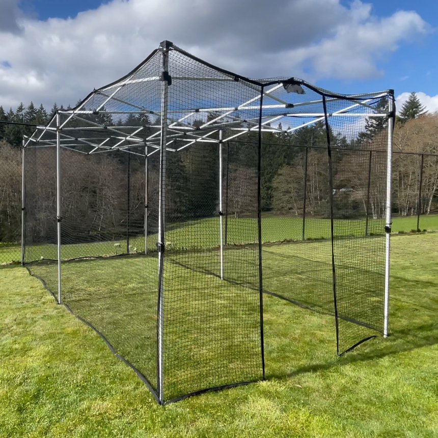 Paceman SP6 Net - Home Ground Portable Cricket Net - The Cricket Warehouse