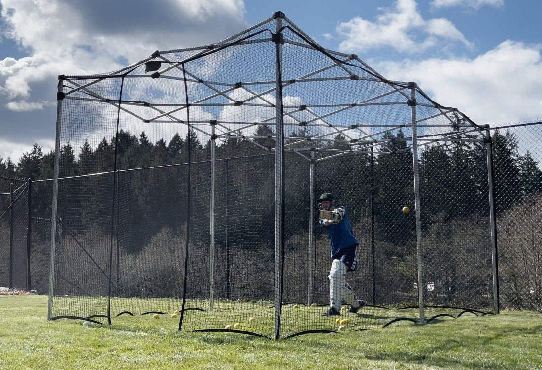 Paceman SP6 Net - Home Ground Portable Cricket Net - The Cricket Warehouse