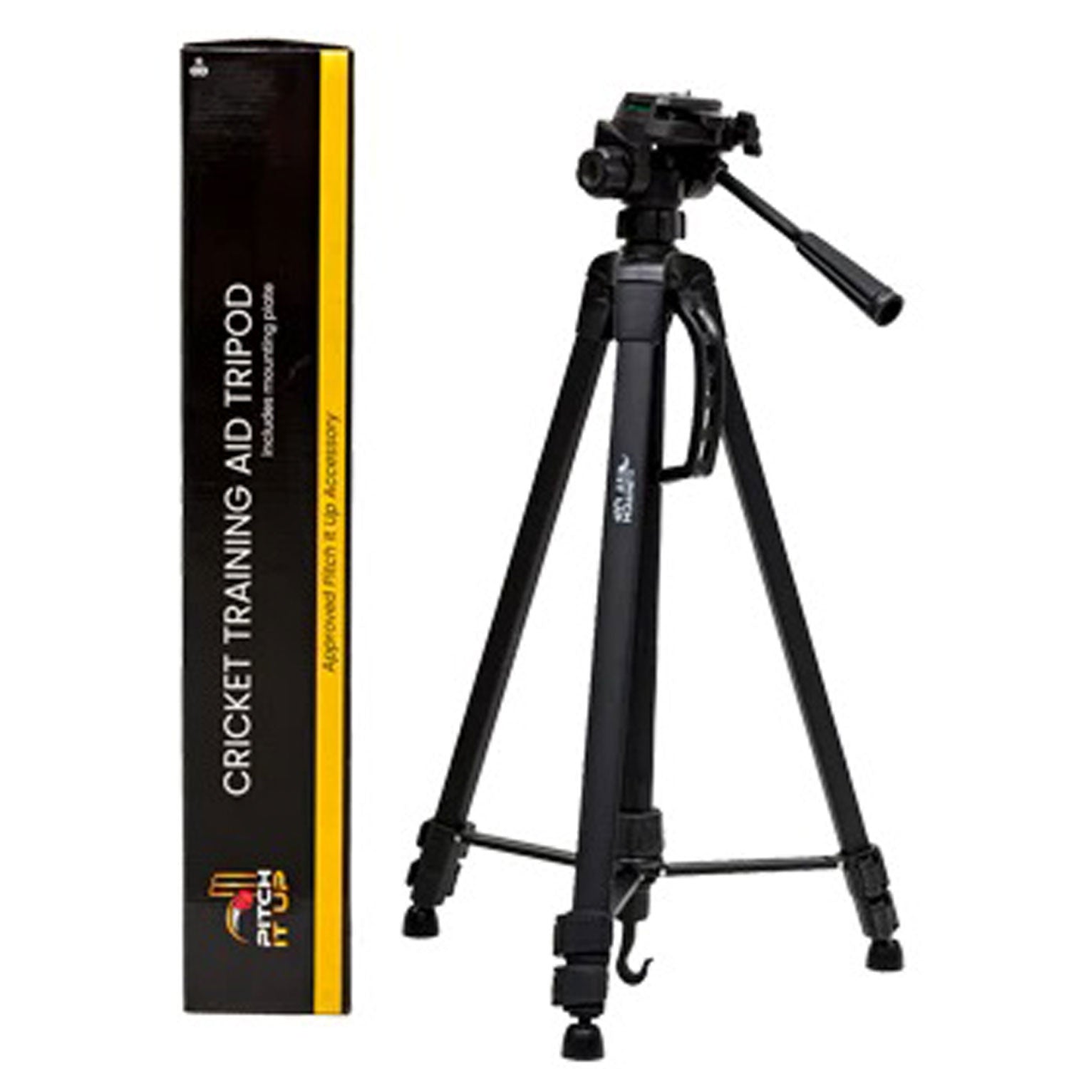 Pitch It Up Cricket Bowling Machine - Tripod Stand - The Cricket Warehouse
