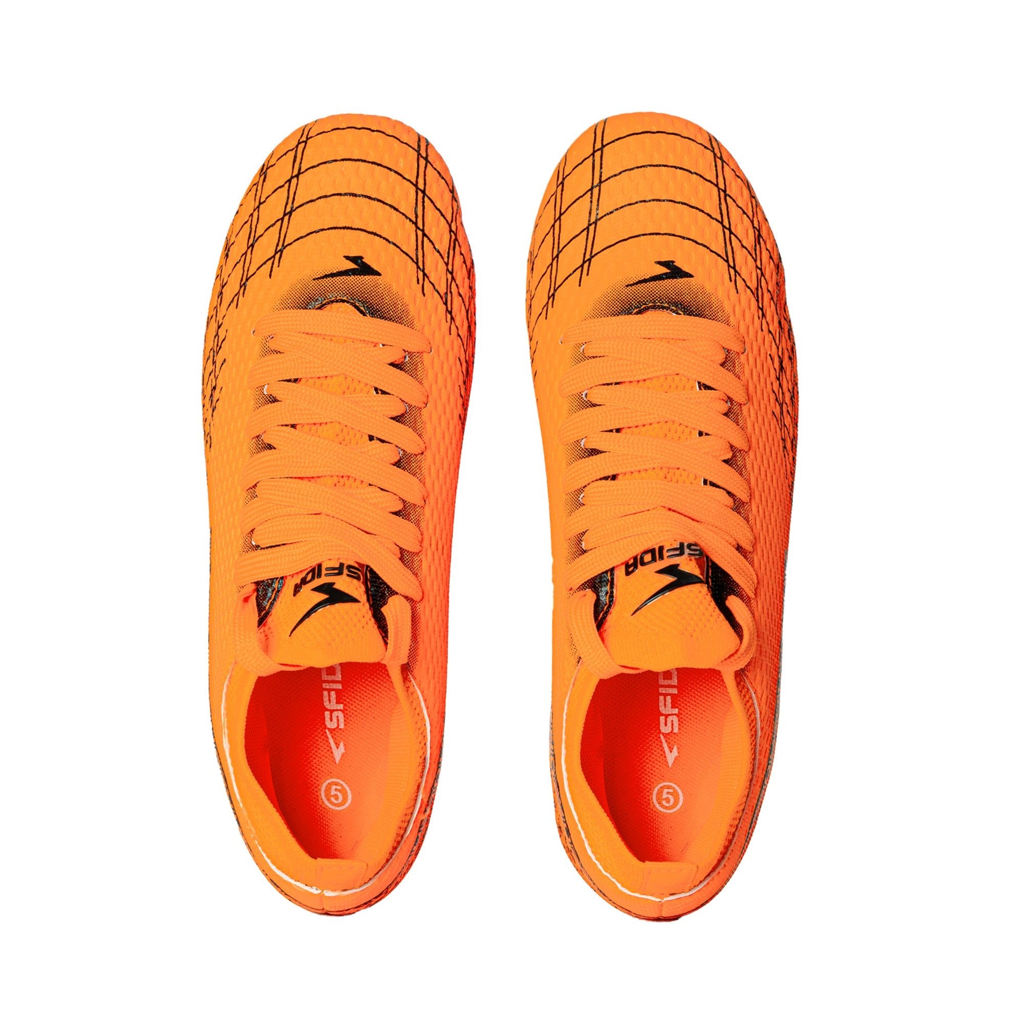 Sfida Blast Junior Football Boots - Orange - The Cricket Warehouse