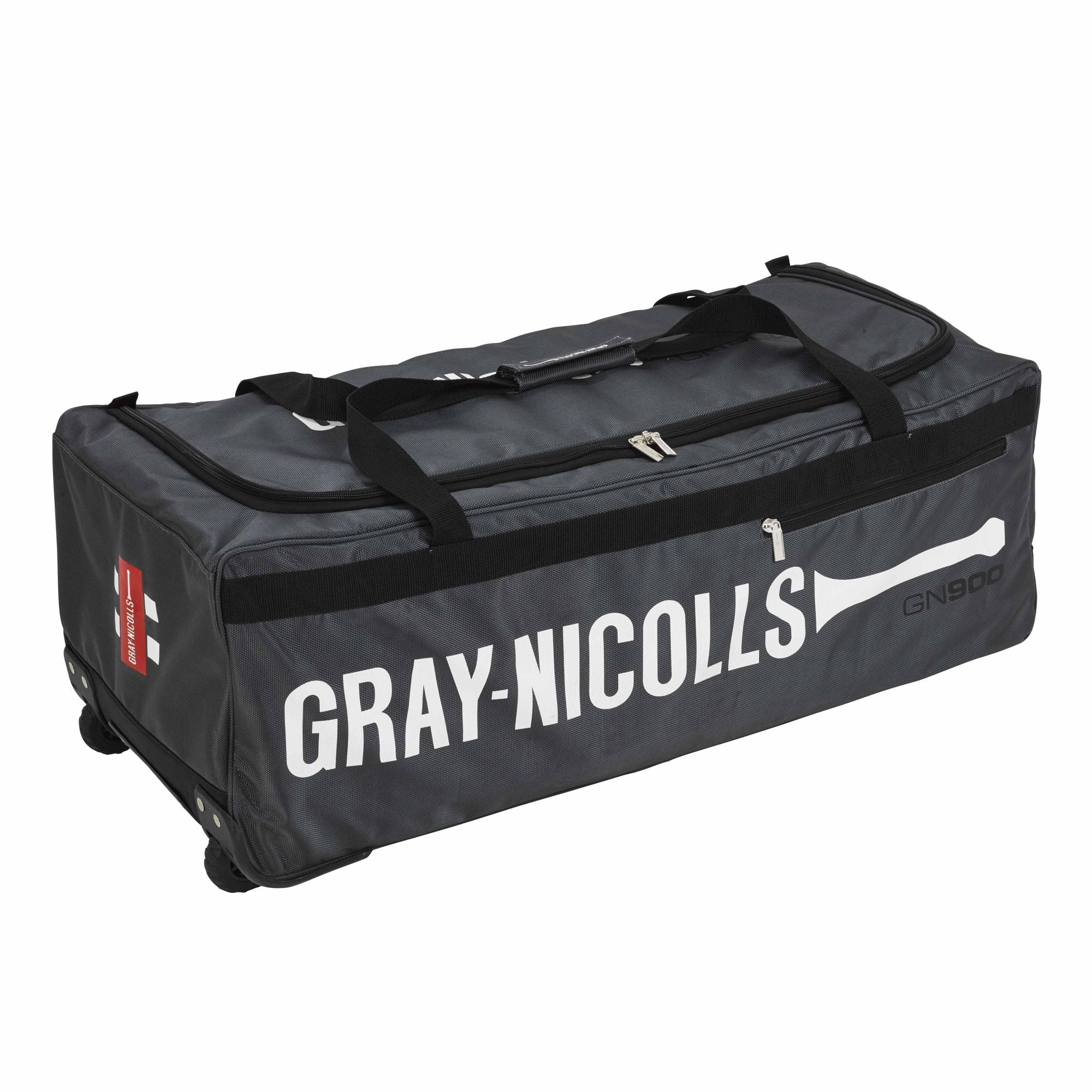 Gray Nicolls GN 900 Cricket Wheel Bag Grey/Silver