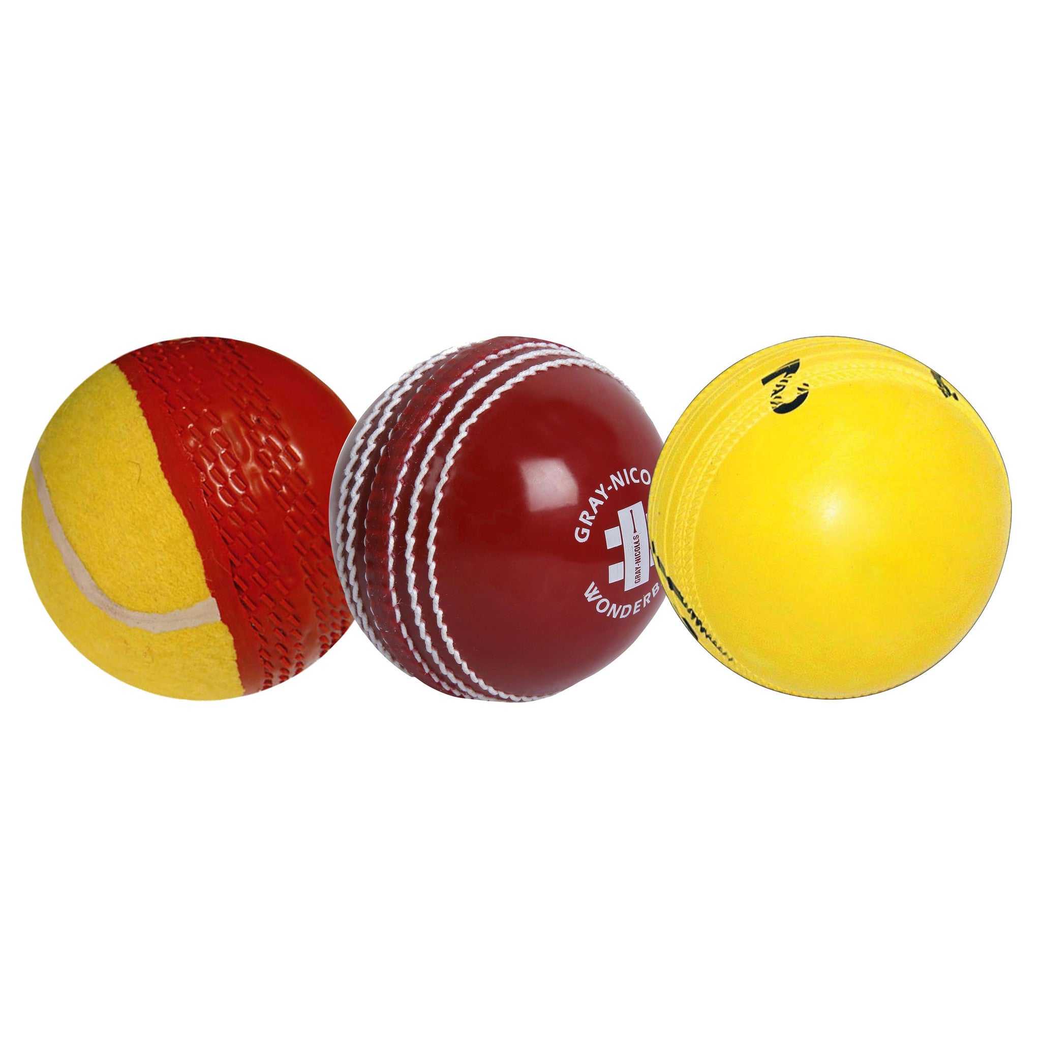 Gray-Nicolls Skill Cricket Bowling Ball 3-Pack