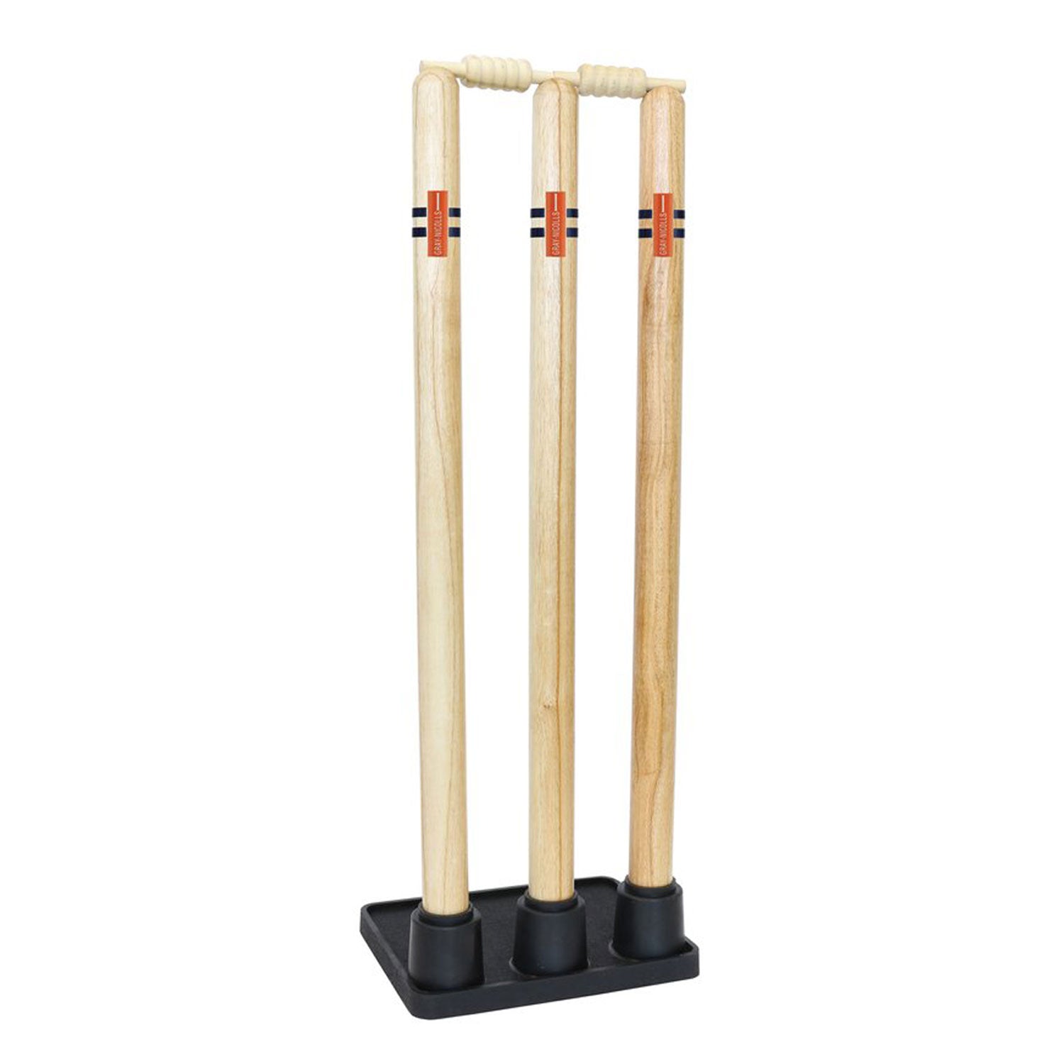 Gray Nicolls Wooden Cricket Stumps with Rubber Base
