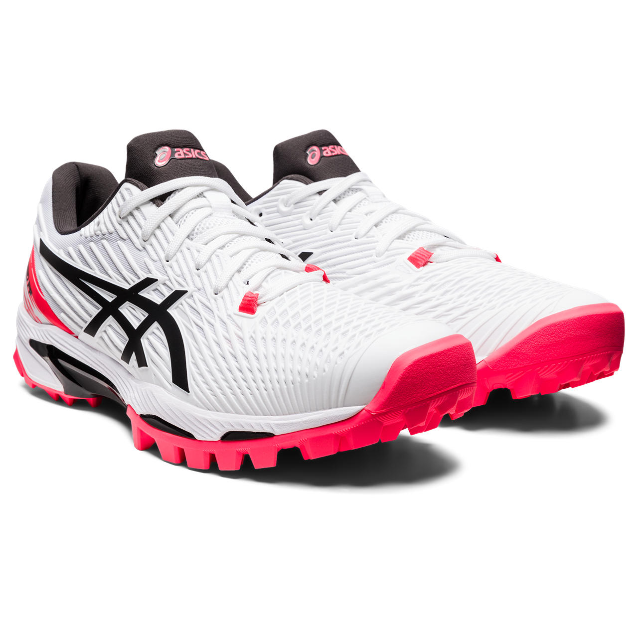 Asics Field Speed Rubbers White/Red/Black