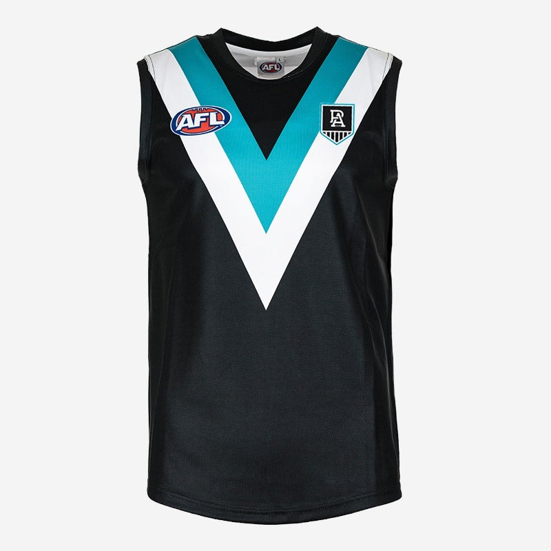 Port Adelaide - AFL Replica Youth Guernsey