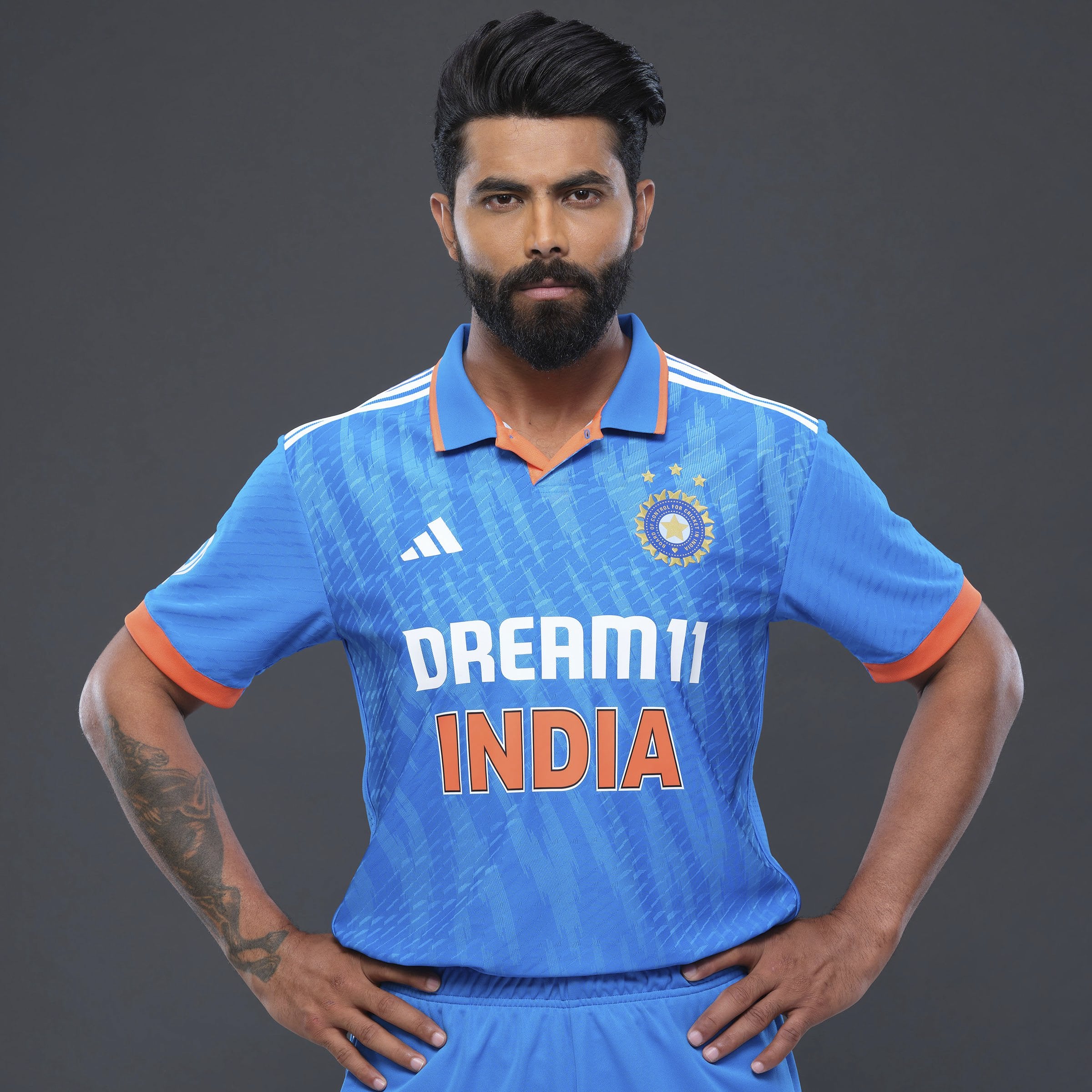 Adidas India ODI Shirt