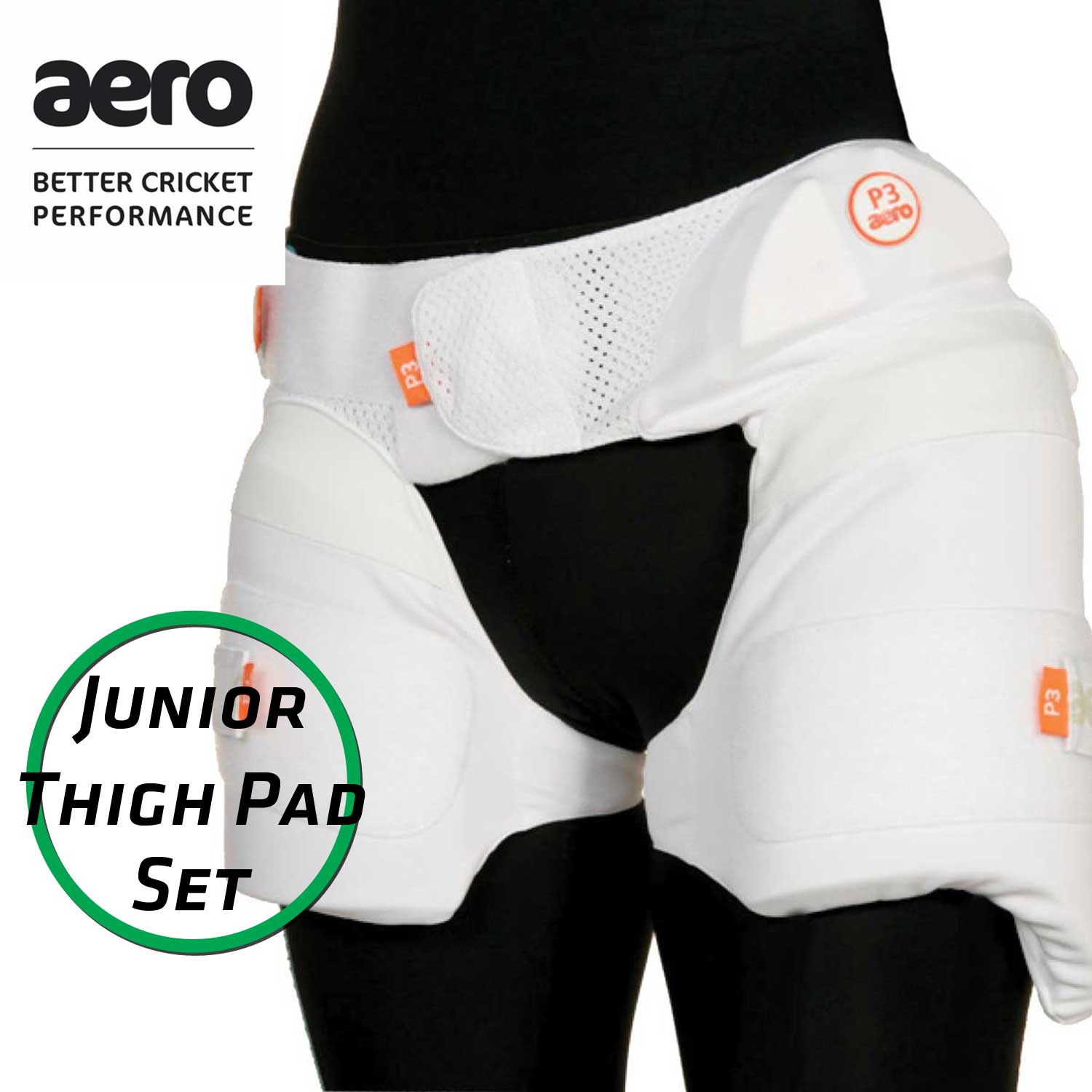 Aero P3 Cricket Stripper Thigh Pad Set - The Cricket Warehouse