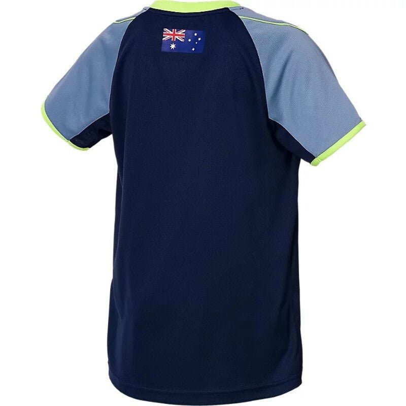 Asics Cricket Australia Replica Junior Training Tee - The Cricket Warehouse