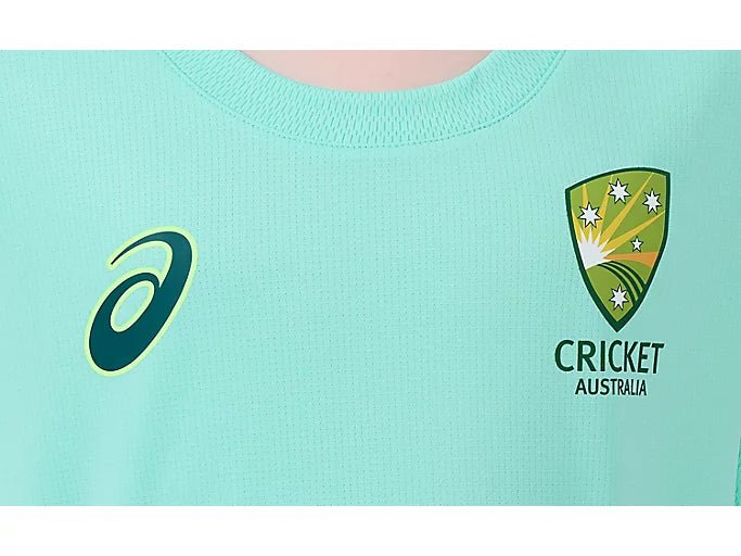 Asics Cricket Australia Replica Junior Training Tee 2026 - The Cricket & Football Warehouse