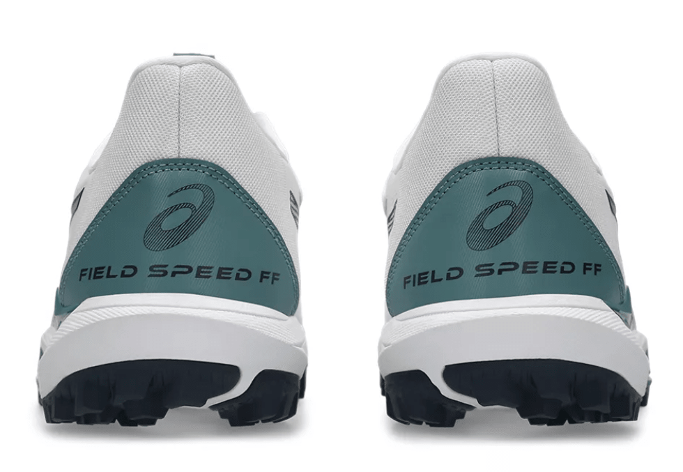 Asics Field Speed Cricket Shoes White/Midnight - The Cricket & Football Warehouse