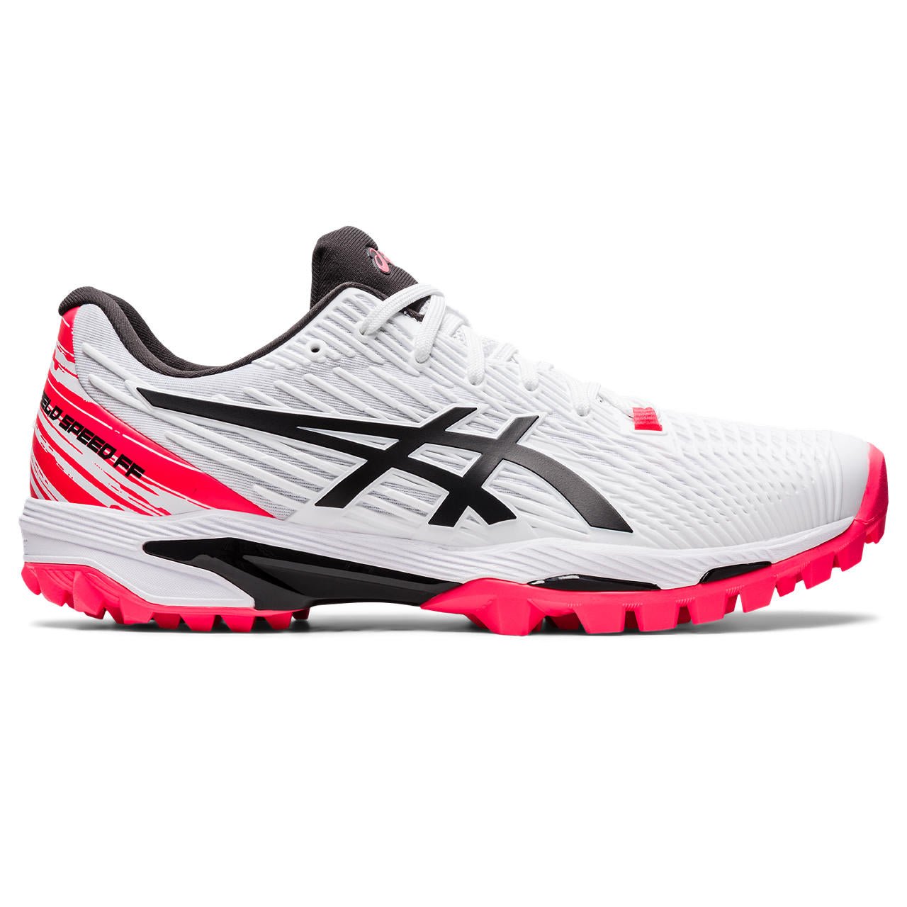 Asics Field Speed Rubbers White/Red/Black - The Cricket Warehouse