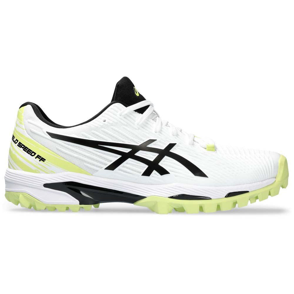 Asics Field Speed Rubbers White/Yellow - The Cricket Warehouse