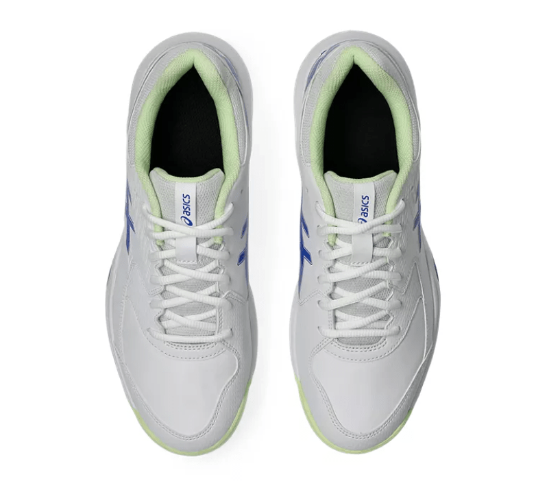 Asics Gel Lethal Field 2 Cricket Rubbers White/Neon Blue - The Cricket & Football Warehouse