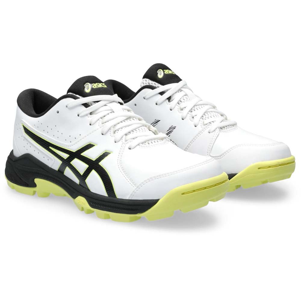 Asics Gel Peake 2 Junior Rubbers White/Yellow - The Cricket Warehouse