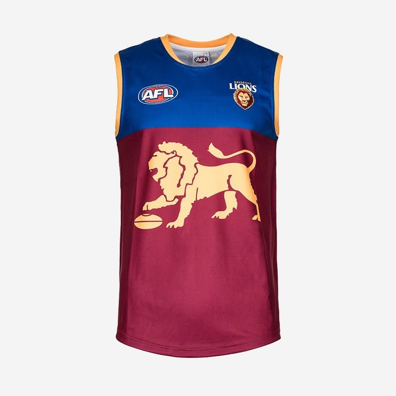 Brisbane Lions - AFL Replica Youth Guernsey - The Cricket Warehouse