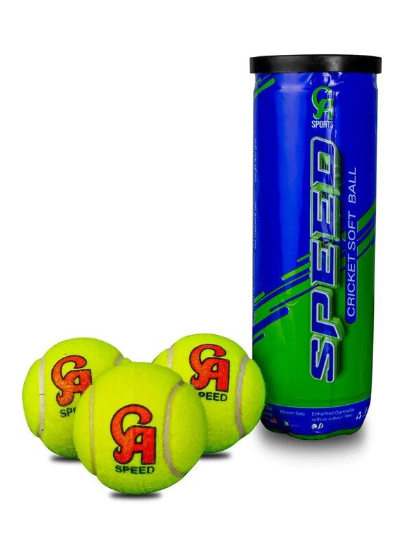 CA Speed Soft TapeBall - 3 Ball Pack - The Cricket Warehouse