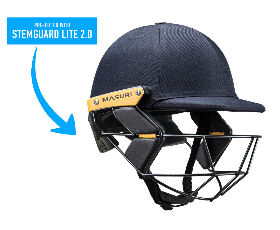 Masuri T-Line Junior Cricket Helmet with Neck Guard