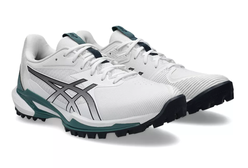 Asics Field Speed Cricket Shoes White/Midnight