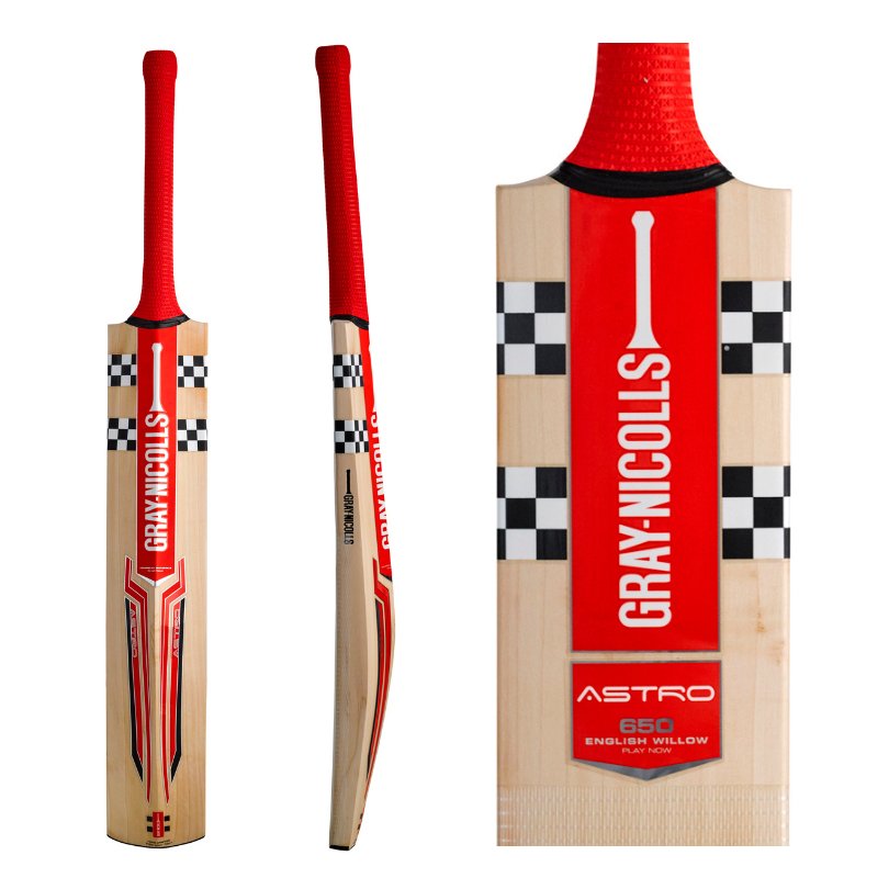 Gray - Nicolls Astro 650 PLAY NOW Senior Cricket Bat - The Cricket Warehouse